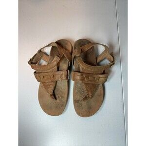 Vionic Women’s Lupe Flat Orthotic Sandals Tan - Size 9